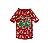 Personalised dog jerseys with name, number and logo Christmas T-shirt puppy clothing sweatshirt tee shirt pet clothing jumper, for small, medium and large bodies