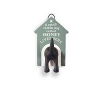 Personalised Dog Lead Hook (Honey)