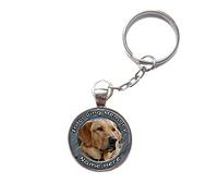 Personalised Dog Photo In Loving Memory Keyring Split Key Chain Pet Memorial Gift R281