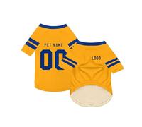 Personalised Dog Shirts，Custom Name Logo & Number, Breathable & Lightweight Summer Tee for Dogs, Puppy Clothes for Large, Medium, Small Breeds, DIY Gift for Pet