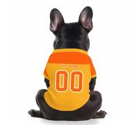 Personalised Dog Shirts Customisable with Pet's Name & Number, Breathable Mesh Dog Vest with Moisture Wicking & Anti-Odour Tech, Lightweight Sportswear for Active Dogs Walking Running, XS-5XL