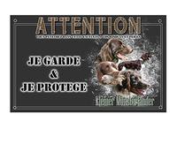 Personalised Dog Sign Small Spaniel from Münster - pre perforated and screws supplied. From 30 cm to 15 cm…