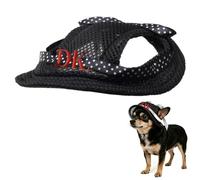 Personalised Dog Sun Hat, Custom Embroidery with Dog's Name, Summer Breathable Dog Hat, Outdoor Sun Protection Dog Baseball Cap for Small Dogs Cats