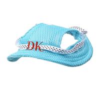 Personalised Dog Sun Hat, Custom Embroidery with Dog's Name, Summer Breathable Dog Hat, Outdoor Sun Protection Dog Baseball Cap for Small Dogs Cats
