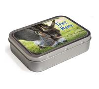 Personalised Donkey Tobacco Tin | Baccy Storage | Pill Box | Cigarette Rolling Stash Can Pet SH070