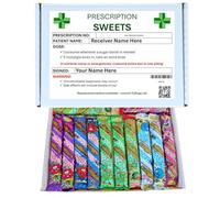 Personalised Dr Prescription Sweets Gift Box | Millions Sweet Box With 11 Items (705g) A Million Ways to Indulge with a Variety of Millions Tubes A Nostalgic Candy Treat
