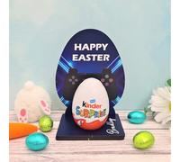 Personalised Easter Egg Holder for Kinder & Creme Eggs - Versatile, Easy Assembly & Durable, Perfect Family Craft for Festive Season, Fits Small to Medium Chocolate Eggs (P Controller)