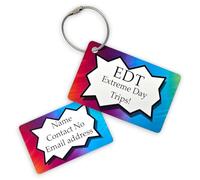 Personalised EDT Bag Tag - Extreme Day Trip Luggage Tag - Custom Baggage Tag - Suitcase Tag - Flight Luggage Tag
