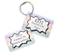 Personalised EDT Luggage Tag - Extreme Day Trip Bag Tag - Custom Baggage Tag - Suitcase Tag - Flight Luggage Tag