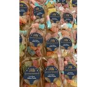 Personalised Eid Mubarak Sweet Cones Stickers Ramadan Sweets | Halal | Party Favours | Gifts - Navy Ramadan Mubarak - Flat Bag