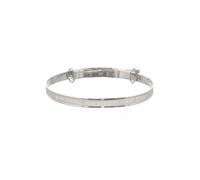 Personalised Eid Sterling Silver Childs Expanding Diamante Star Bracelet Personalised Memento Company Metallic Silver One Size