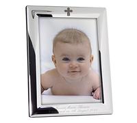 Personalised Elegant Cross Frame - An Excellent Gift For Boys, Christening Girl, Girls, Christening Boy - With Free Personalisation