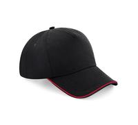 Personalised Embroidered Baseball Cap Contrast Custom Text Logo Hat Mens Ladies