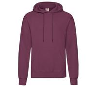 Personalised Embroidered Fruit of the Loom Classic 80/20 Hooded Sweatshirt