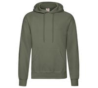 Personalised Embroidered Fruit of the Loom Classic 80/20 Hooded Sweatshirt