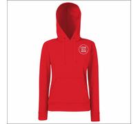Personalised Embroidered Fruit of the Loom Classic Lady Fit Hooded Sweatshirts