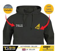 Uneek UX4 The UX Hoodie Heather Grey 3XL Colour: Heather Grey, Size: 3 3XL