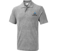 Personalised Embroidered House Cleaning Service UX1 Polo T-Shirt, Work Wear Any Text Name Polo Uniform Tee Top Xs to 4XL (HeatherGrey, L, l)
