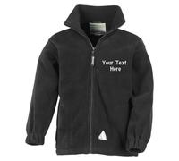 Personalised Embroidered Junior PolarTherm Fleece Jacket Kids School Coat RE36J