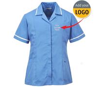 Personalised Embroidered Ladies Tunic Healthcare Nurse Dental Uniform Vets