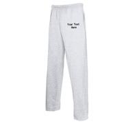 Personalised Embroidered Lightweight Jog Pants Sweatpants Loungewear Trousers