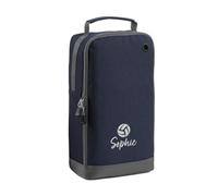 Personalised Embroidered Netball Boot Bag for Girls - Varsity Name Sports Kit Bag, One Size, Navy