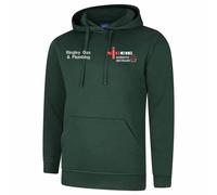 Uneek Clothing Hoodie UX4 The UX Bottle Green Size 2XL