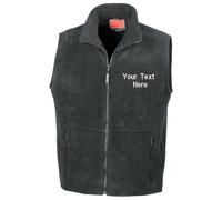 Personalised Embroidered Polartherm Fleece Bodywarmer Gilet Work Outdoor Vest
