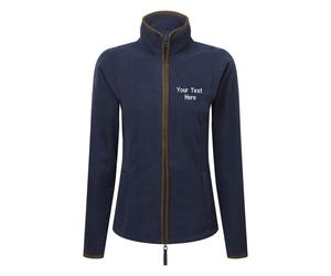 Personalised Embroidered Premier Women’s artisan fleece jacket Two-Way Zipper
