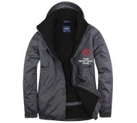 Personalised Embroidered Premium Outdoor Jacket Heart Your Department Doctor