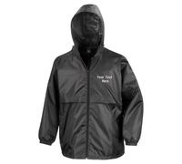 Personalised Embroidered Result Core Lightweight Hood Jacket Full Zip R205X