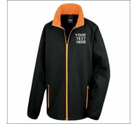 Personalised Embroidered Result Core Printable Soft Shell Waterproof Work Jacket