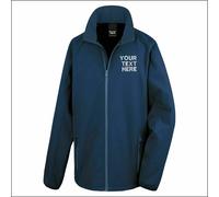 Personalised Embroidered Result Core Printable Soft Shell Waterproof Work Jacket