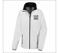 Personalised Embroidered Result Core Printable Soft Shell Waterproof Work Jacket
