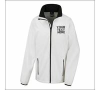 Personalised Embroidered Result Core Printable Soft Shell Waterproof Work Jacket
