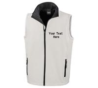 Personalised Embroidered Result Core Printable Softshell Bodywarmer Gilet R232M