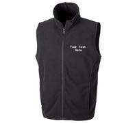 Personalised Embroidered Result Microfleece Gilet Layer Jacket Bodywarmer R116X