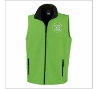 Personalised Embroidered Result Printable Soft shell Bodywarmer Workwear Gillet