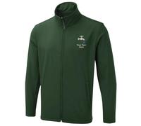 Personalised Embroidered Soft Shell Jacket With Plumber Logo, Unisex Jacket