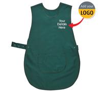 Personalised Embroidered Tabard with Pocket Ladies Workwear Apron Bar Cleaning