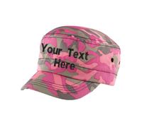 Personalised Embroidered Urban Camo Cap Stylish Military Look Outdoor Teamwear