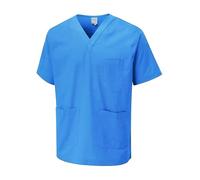 Personalised Embroidered Your Text Customized Personalized Unisex Scrubs Tunic Health Care Hospital Medical Uniform Nurse Uniform Workwear Doctor Dress V Neck Regular Fit Top