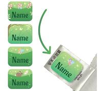 Personalised Enchanted Forest Clothing Name Labels - Stick On Care Label Name Tags - Wash & Tumble Dryer Safe
