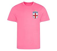 Personalised England Style Home Kit Pink Football Shirt for Girls and Boys Best Birthday Gift for Children and Kids Playwear for 3 to 13 Year Old Kids