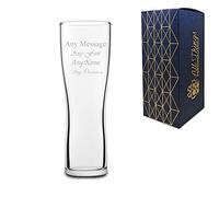 Personalised Engraved 13oz Aspen Glass, Gift Boxed, Personalise with Any Name and Message, Perfect for Beer Lovers, for Any Occasion