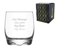 Personalised Engraved 290ml LAV Adora Whisky Glass, Gift Boxed, Perfect for Any Whiskey Lover