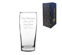 Personalised Engraved 370ml Classic Willi Becher Beer Glass with Gift Box