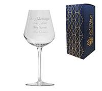 Personalised Engraved 470ml Inalto Uno Wine Glass, Gift Boxed, Perfect for Any Wine Lover