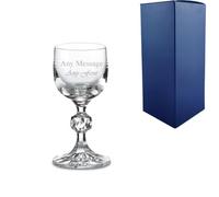 Personalised Engraved 50ml Claudia Liqueur Glass with Gift Box | Custom Goblet Glasses, Birthday Gifts for Men & Women, Barware