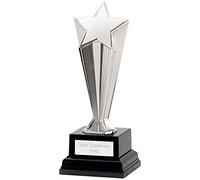Personalised Engraved Award Star Silver 7 7/8 Inch (20cm)